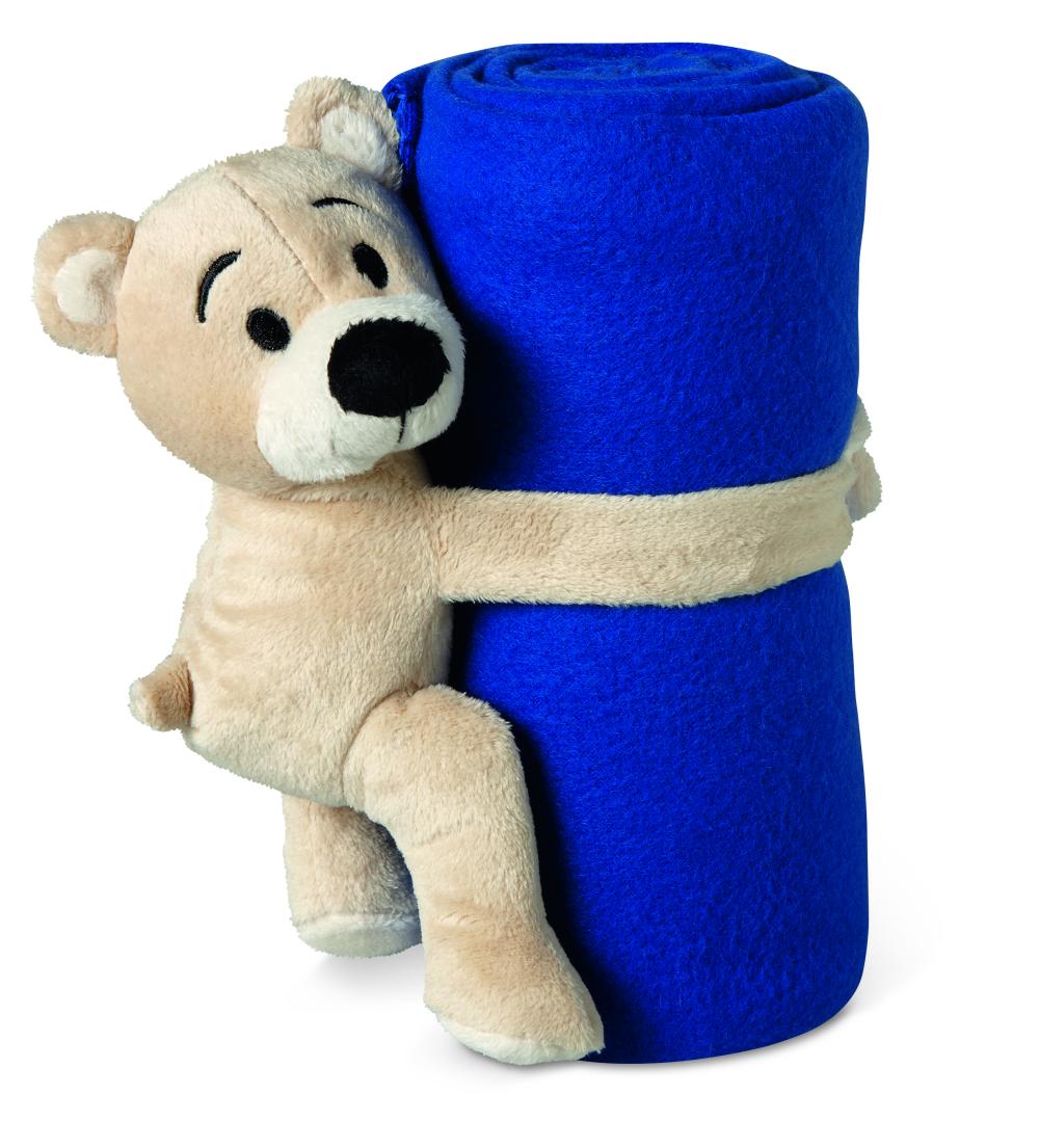 Manta polar con osito