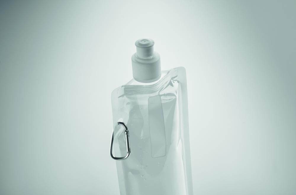 Botella de agua plegable