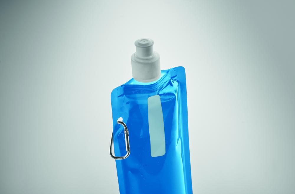 Botella de agua plegable