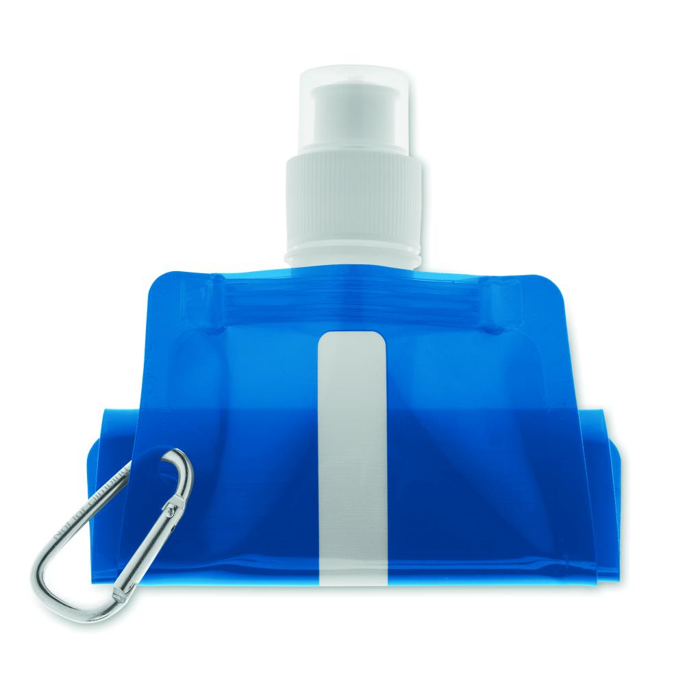 Botella de agua plegable