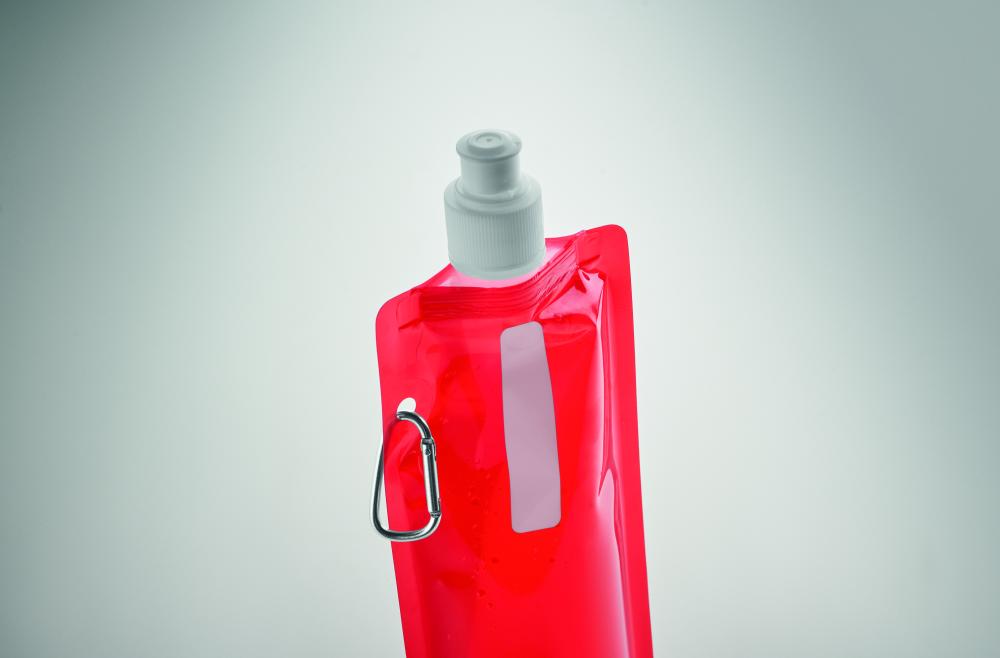 Botella de agua plegable