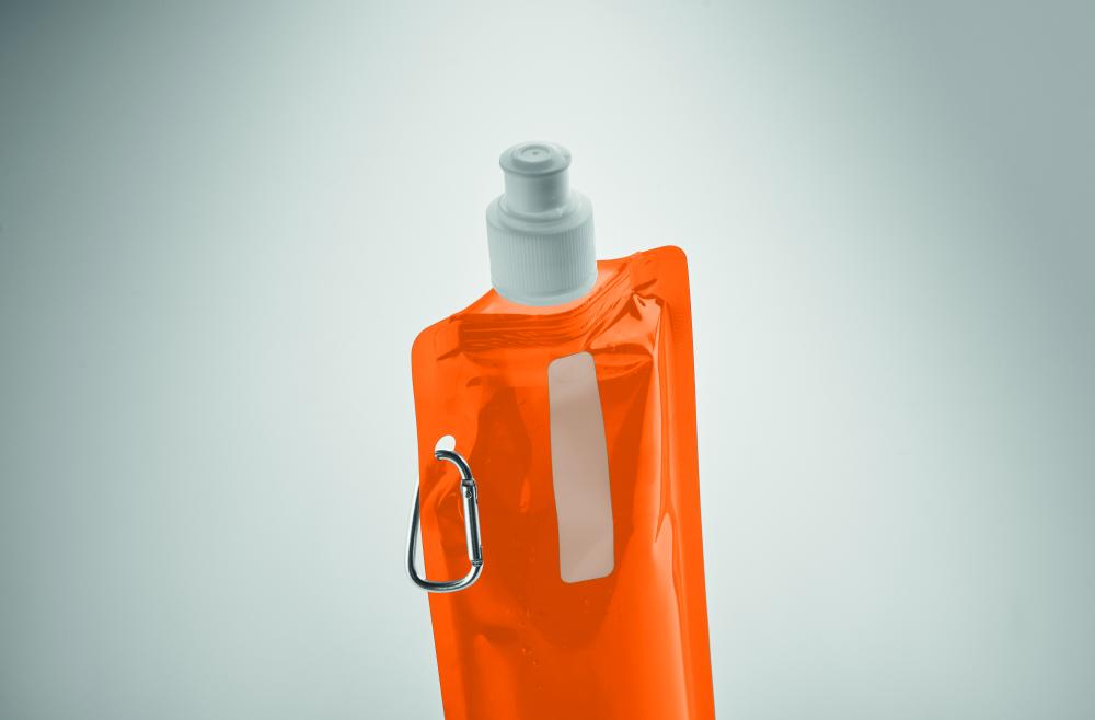 Botella de agua plegable