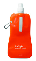 Botella de agua plegable