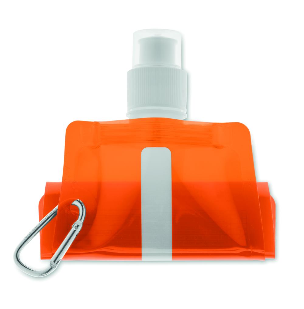 Botella de agua plegable