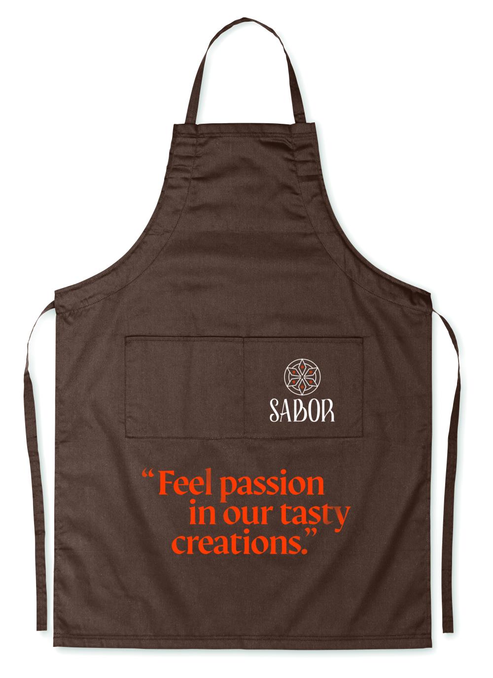 Delantal de cocina ajustable