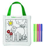 Bolsa para colorear de algodón