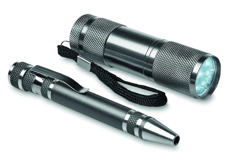 Set linterna con bolígrafo