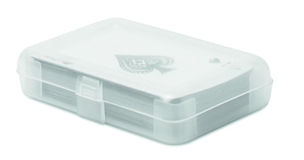 Juego de cartas en caja