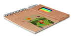 Set de lápices y cuaderno