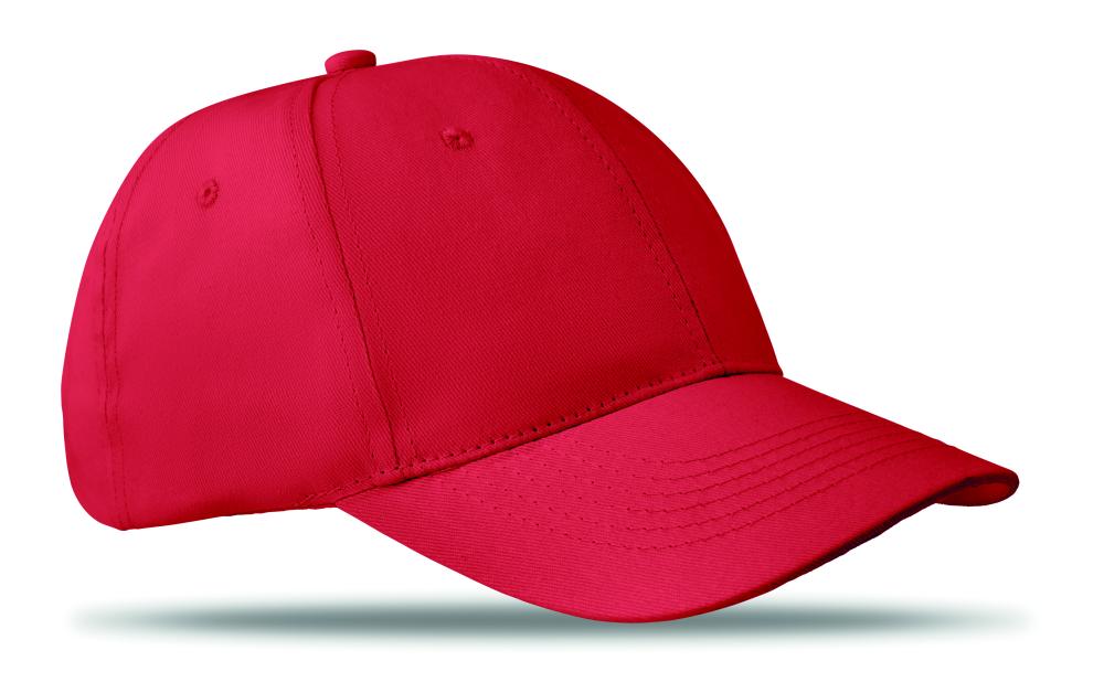 Gorra 6 paneles Béisbol