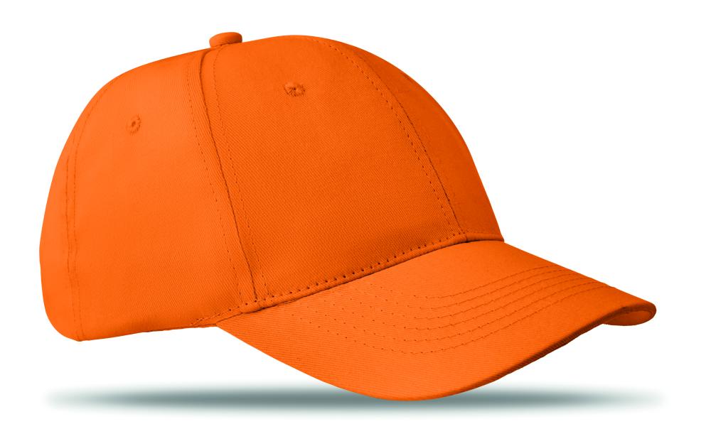 Gorra 6 paneles Béisbol