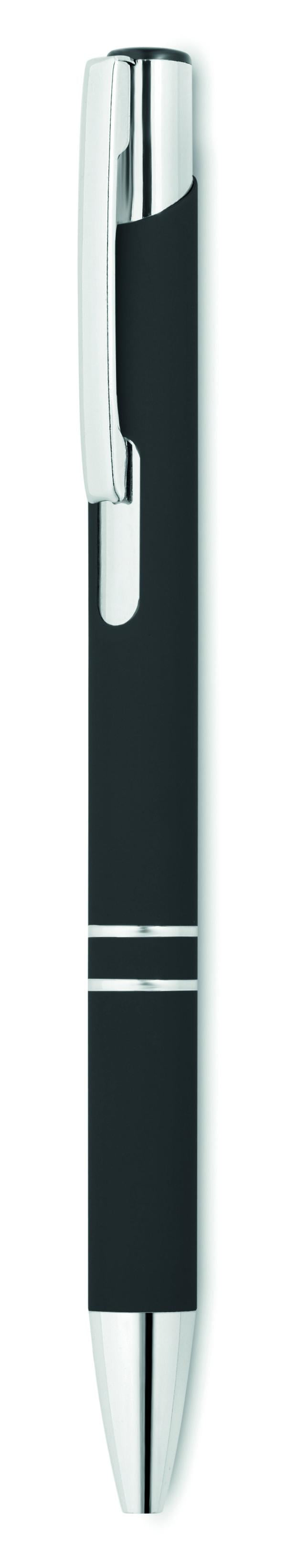 Bolígrafo con acabado caucho