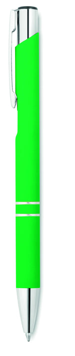 Bolígrafo con acabado caucho