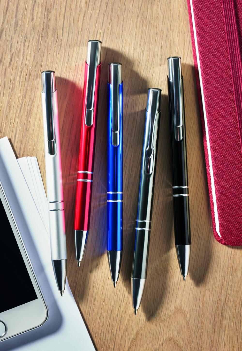 Bolígrafo aluminio reciclado