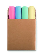 4 tizas de colores