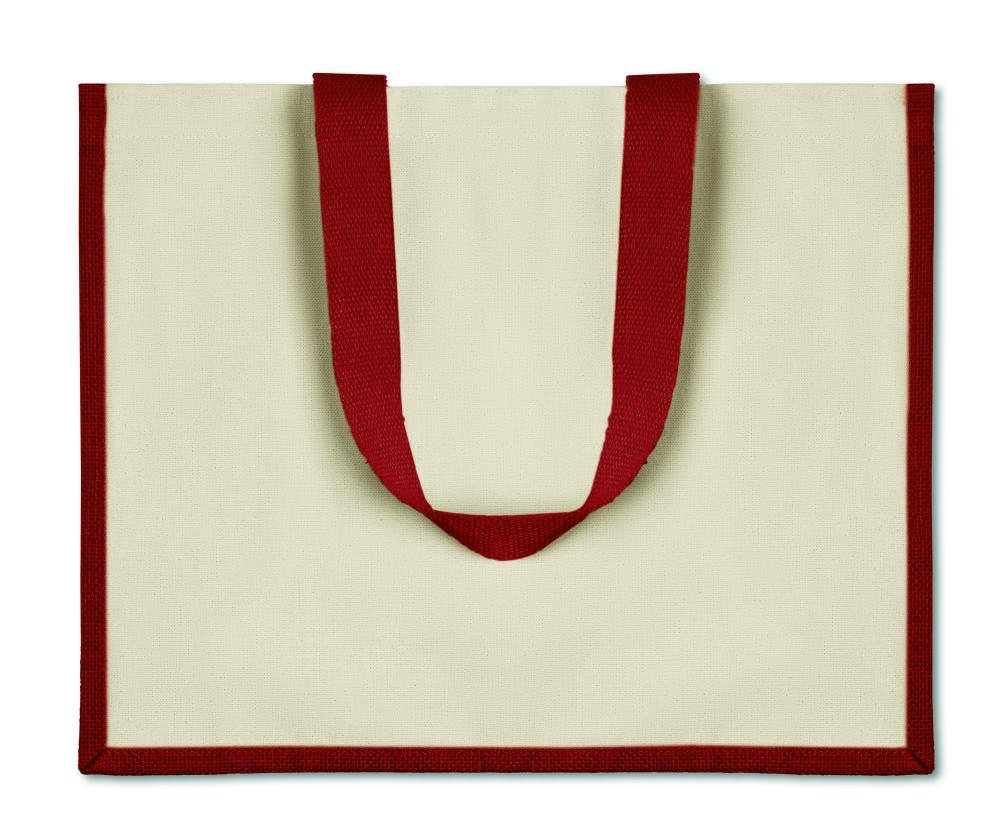 Bolsa de la compra yute y lona