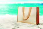 Bolsa de la compra yute y lona