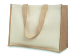 Bolsa de la compra yute y lona