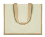Bolsa de la compra yute y lona
