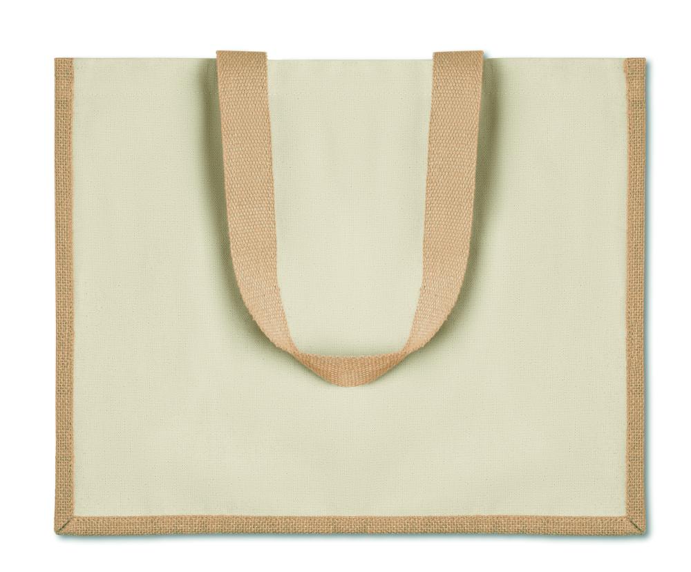 Bolsa de la compra yute y lona