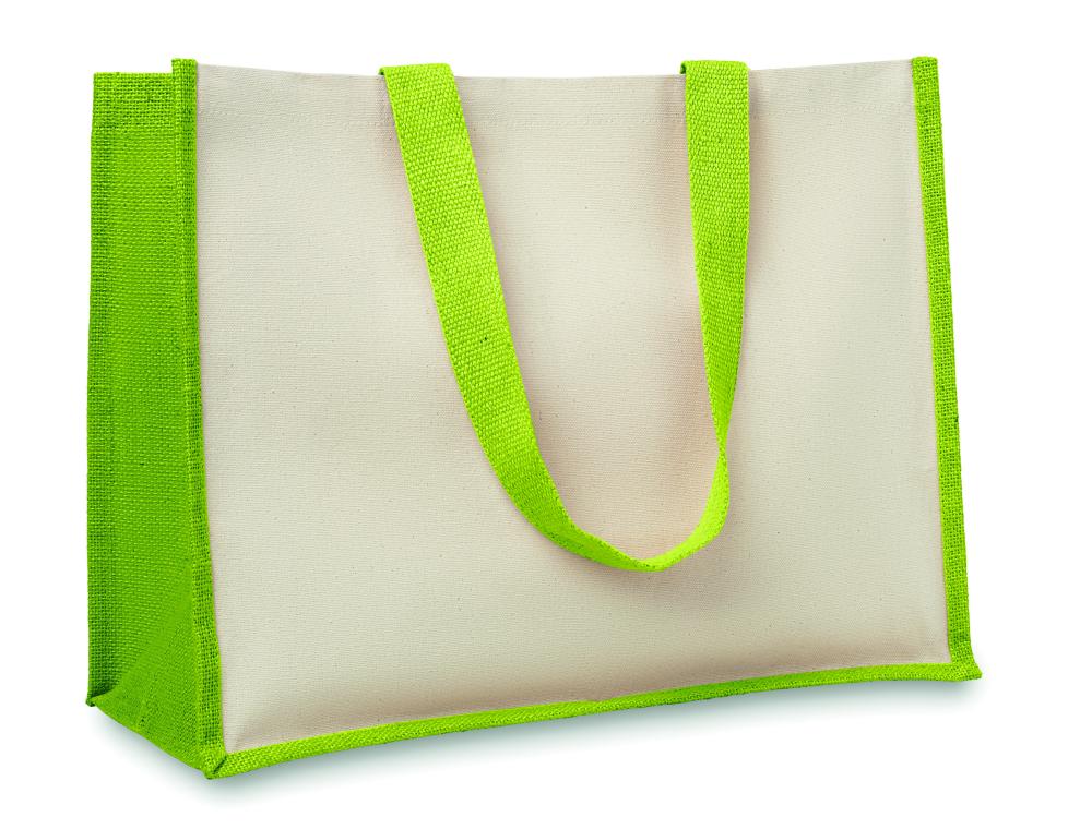 Bolsa de la compra yute y lona