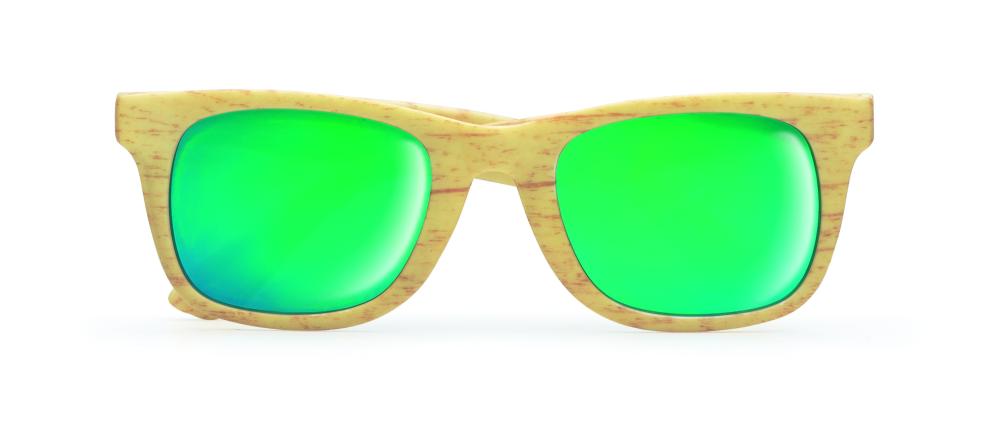 Gafas efecto madera