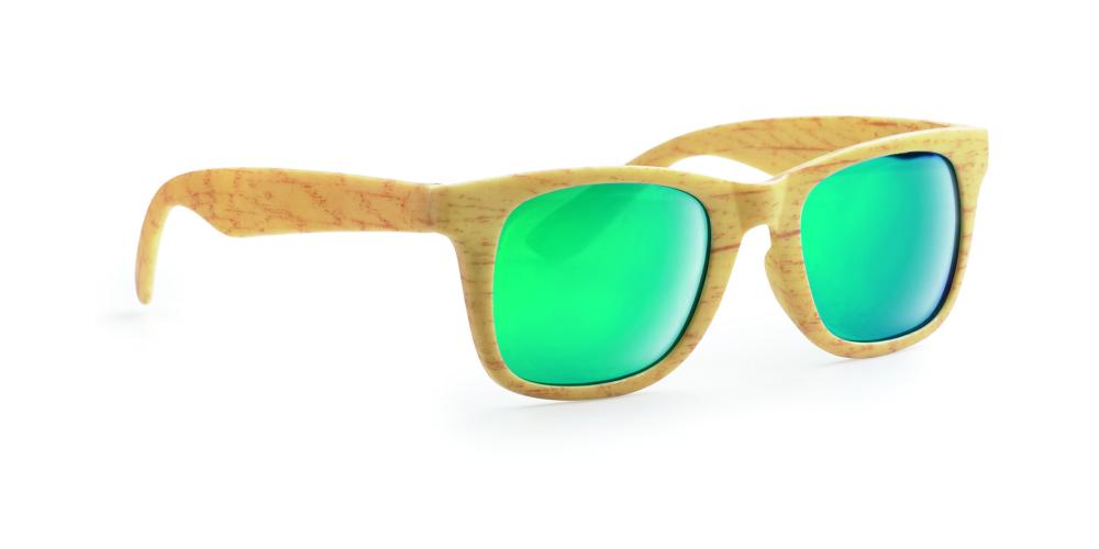 Gafas efecto madera