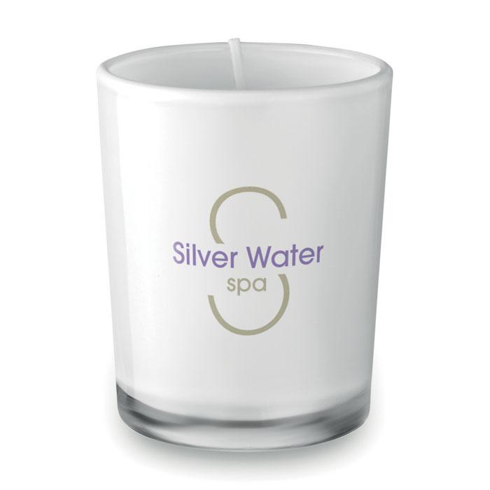 Vela aromática de cristal
