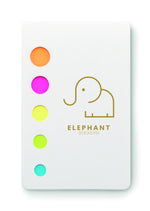 Notas adhesivas 5 colores