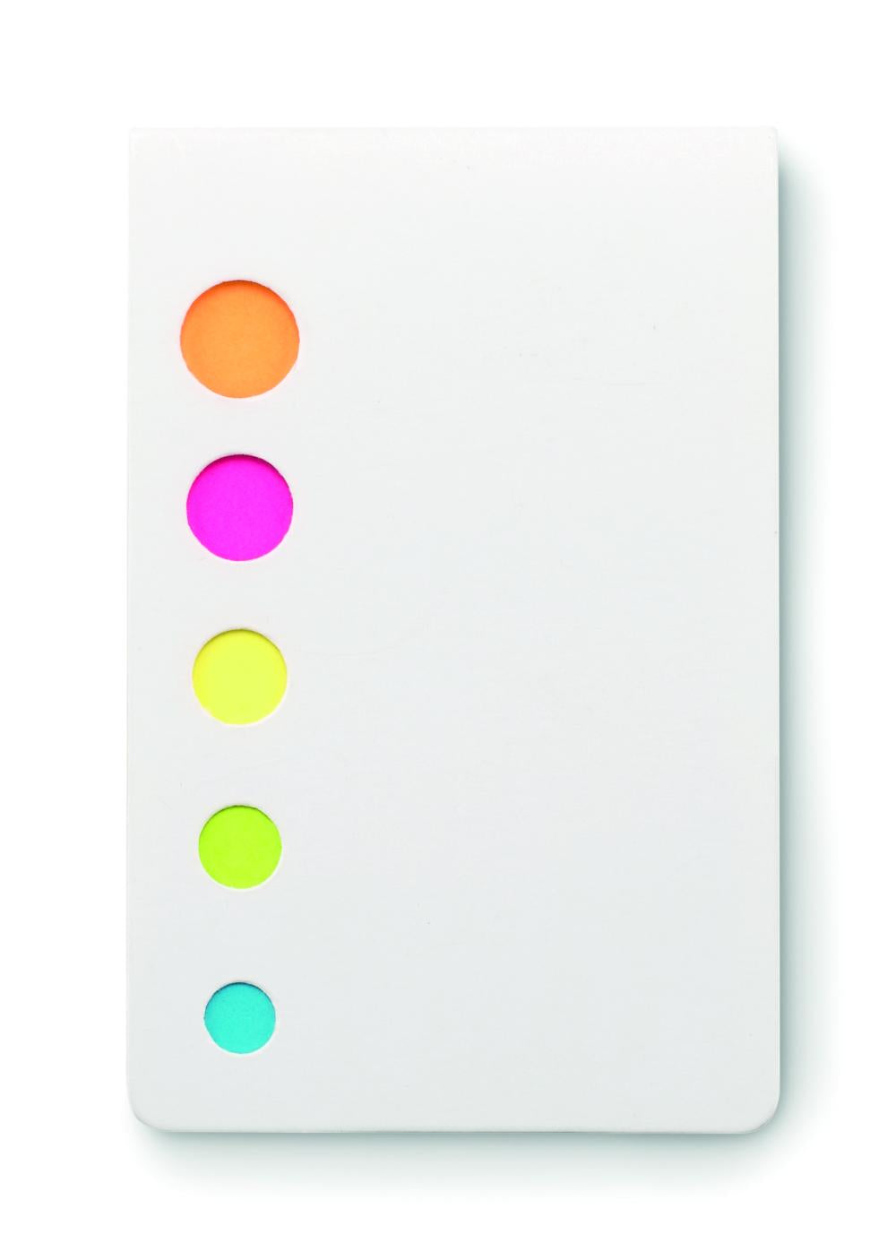 Notas adhesivas 5 colores