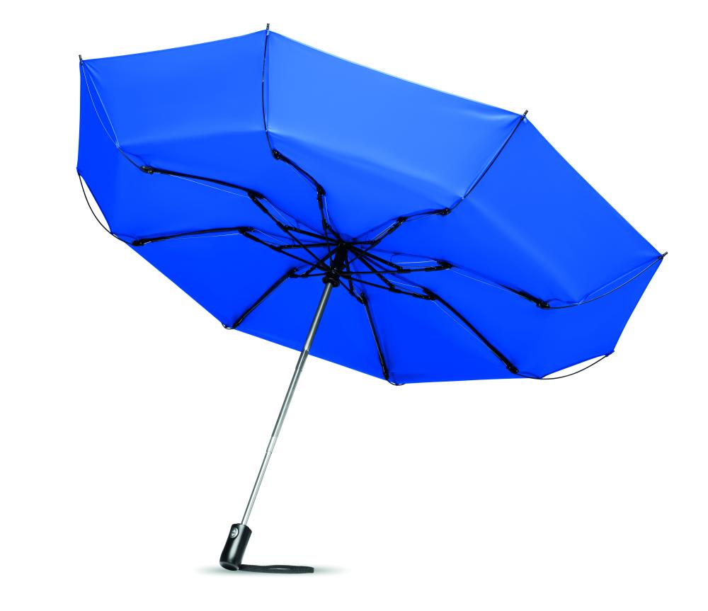 Paraguas plegable y reversible