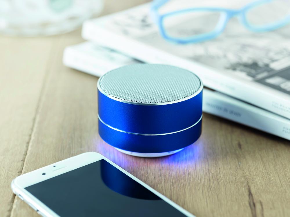 Altavoz inalámbrico aluminio