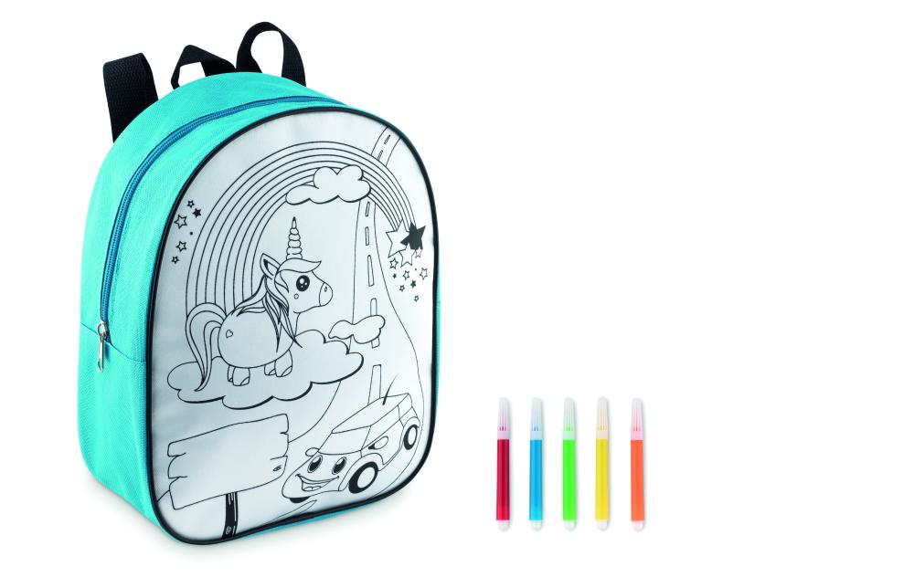 Mochila para colorear
