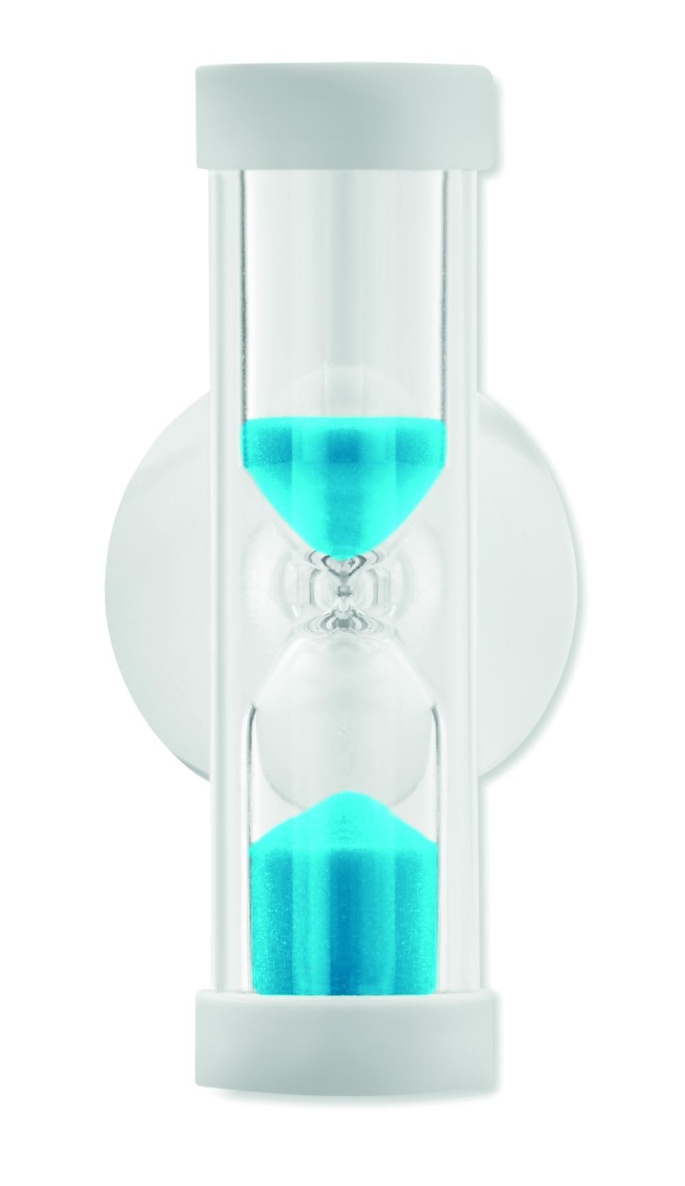 Reloj de arena con ventosa