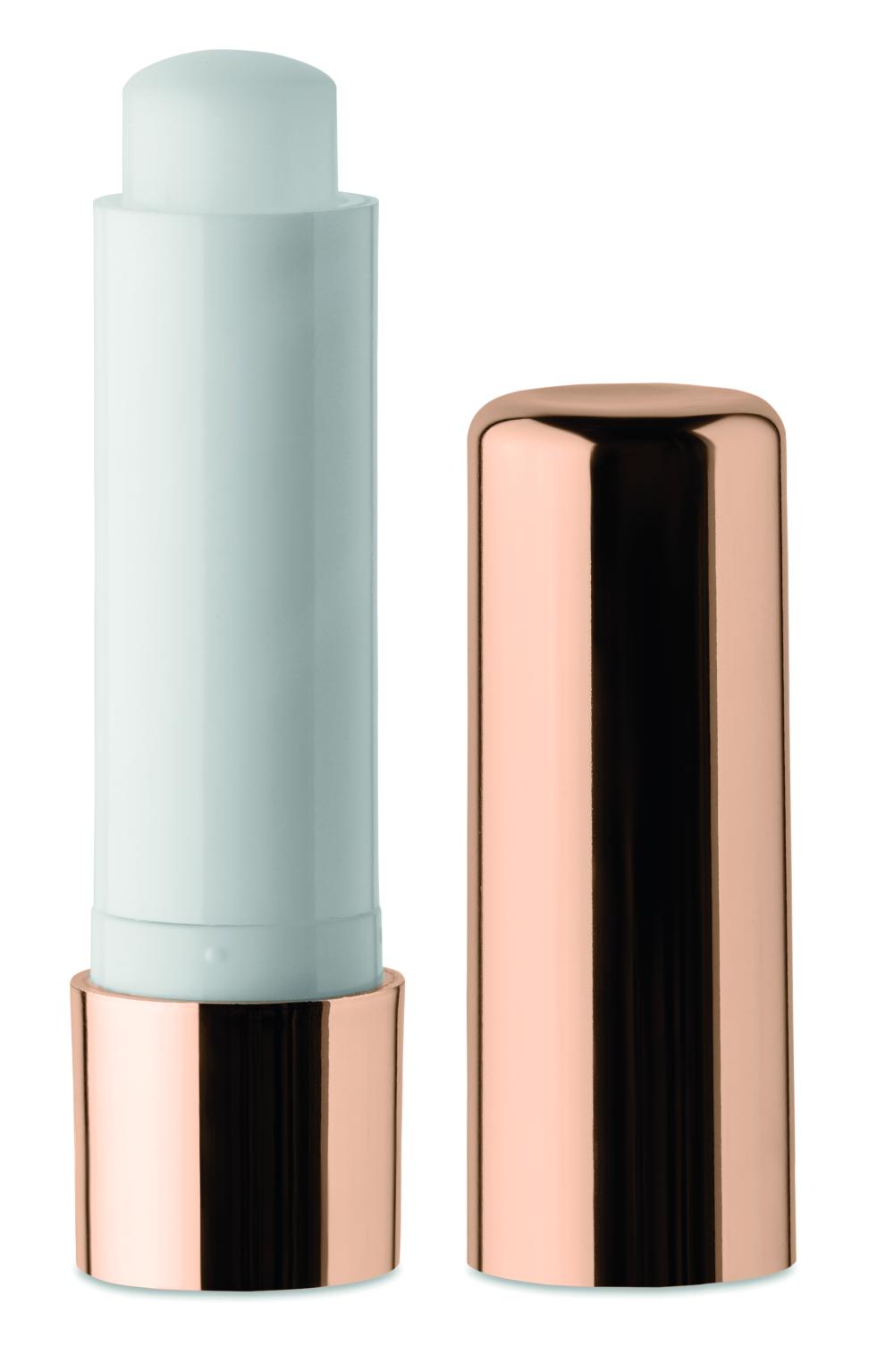 Bálsamo labial con acabado UV