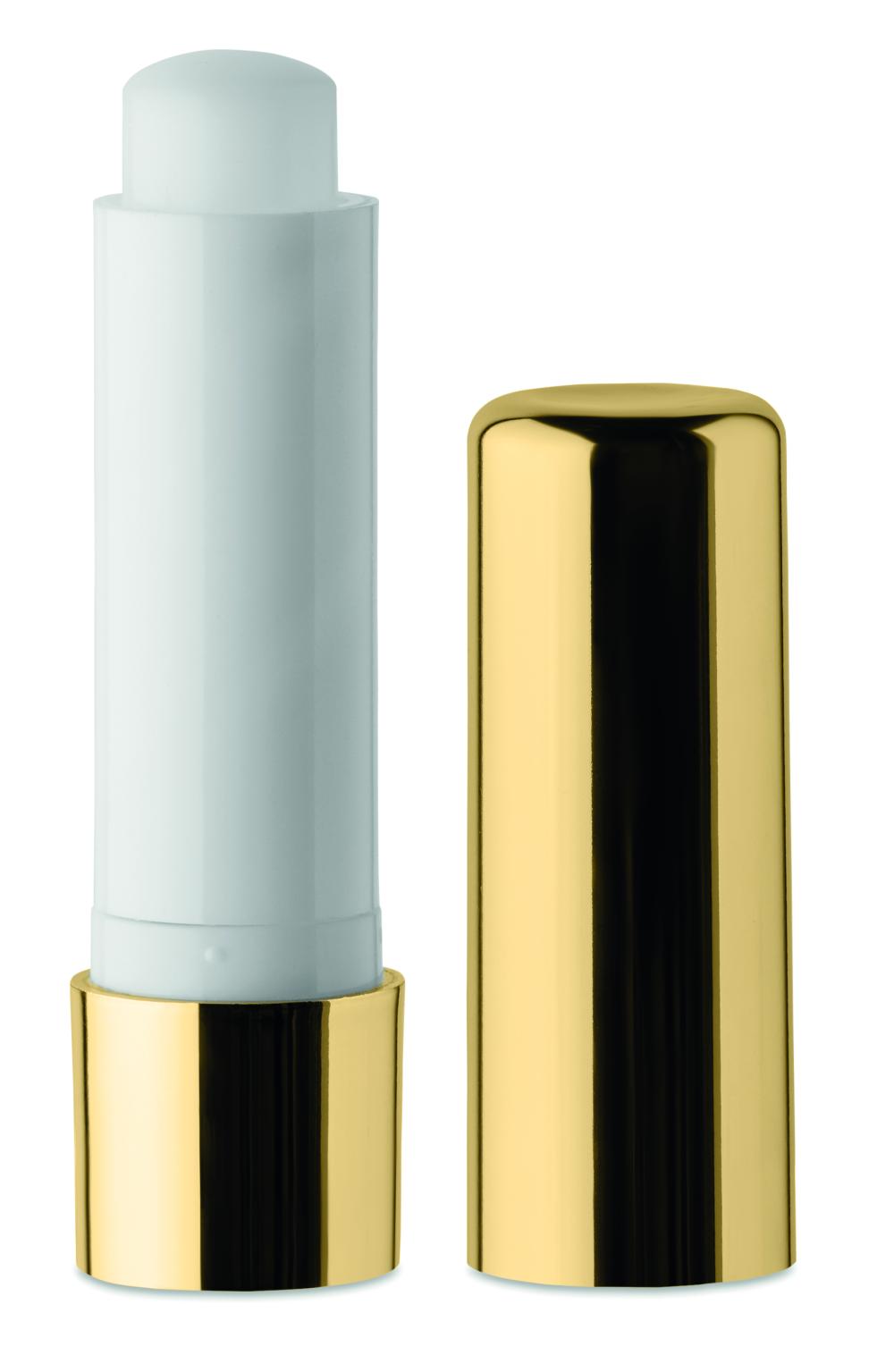 Bálsamo labial con acabado UV