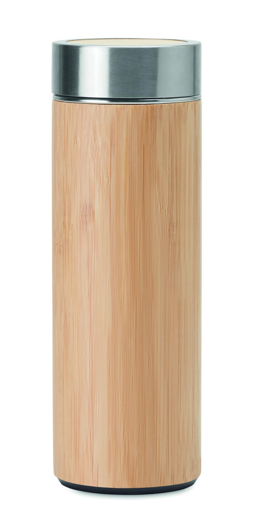 Termo de bambú de doble capa