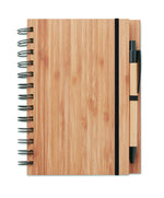 Libreta de bambú