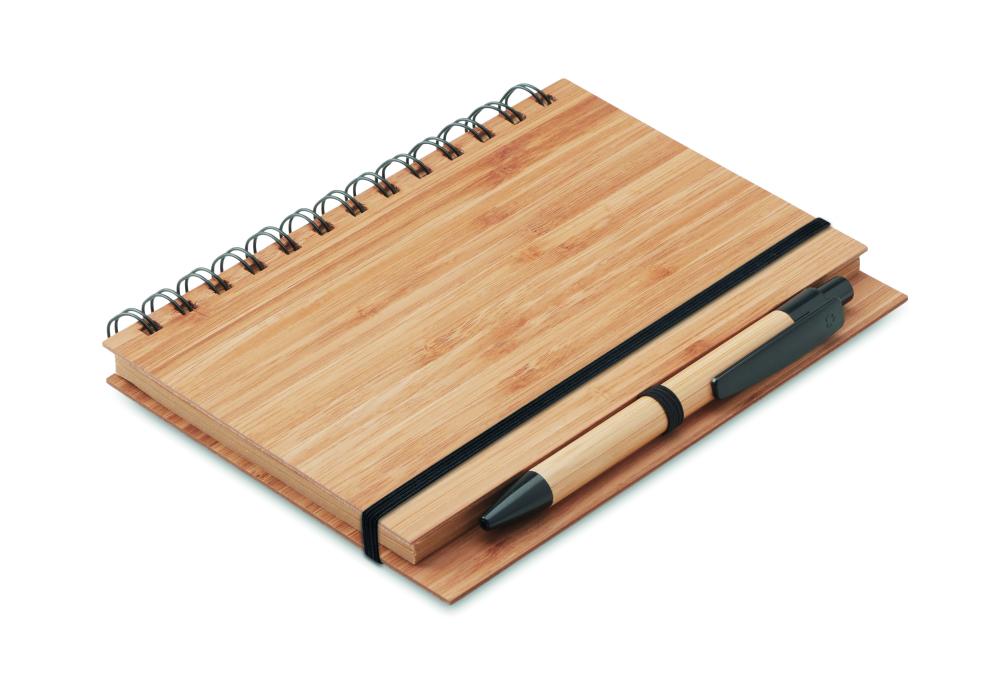 Libreta de bambú