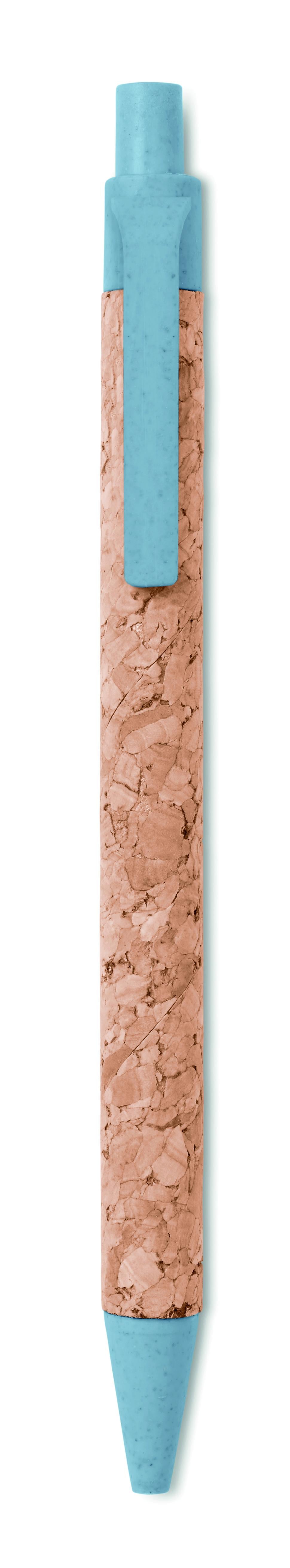 Bolígrafo en corcho