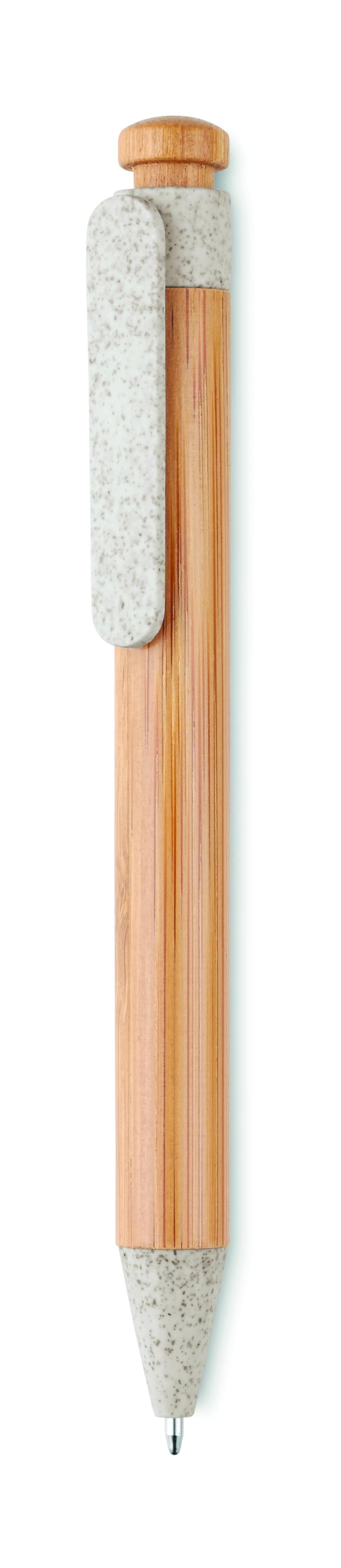 Bolígrafo de bambú