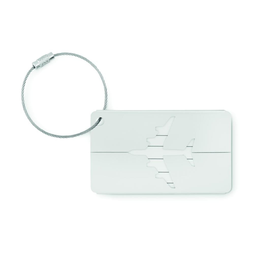 Identificador maleta aluminio