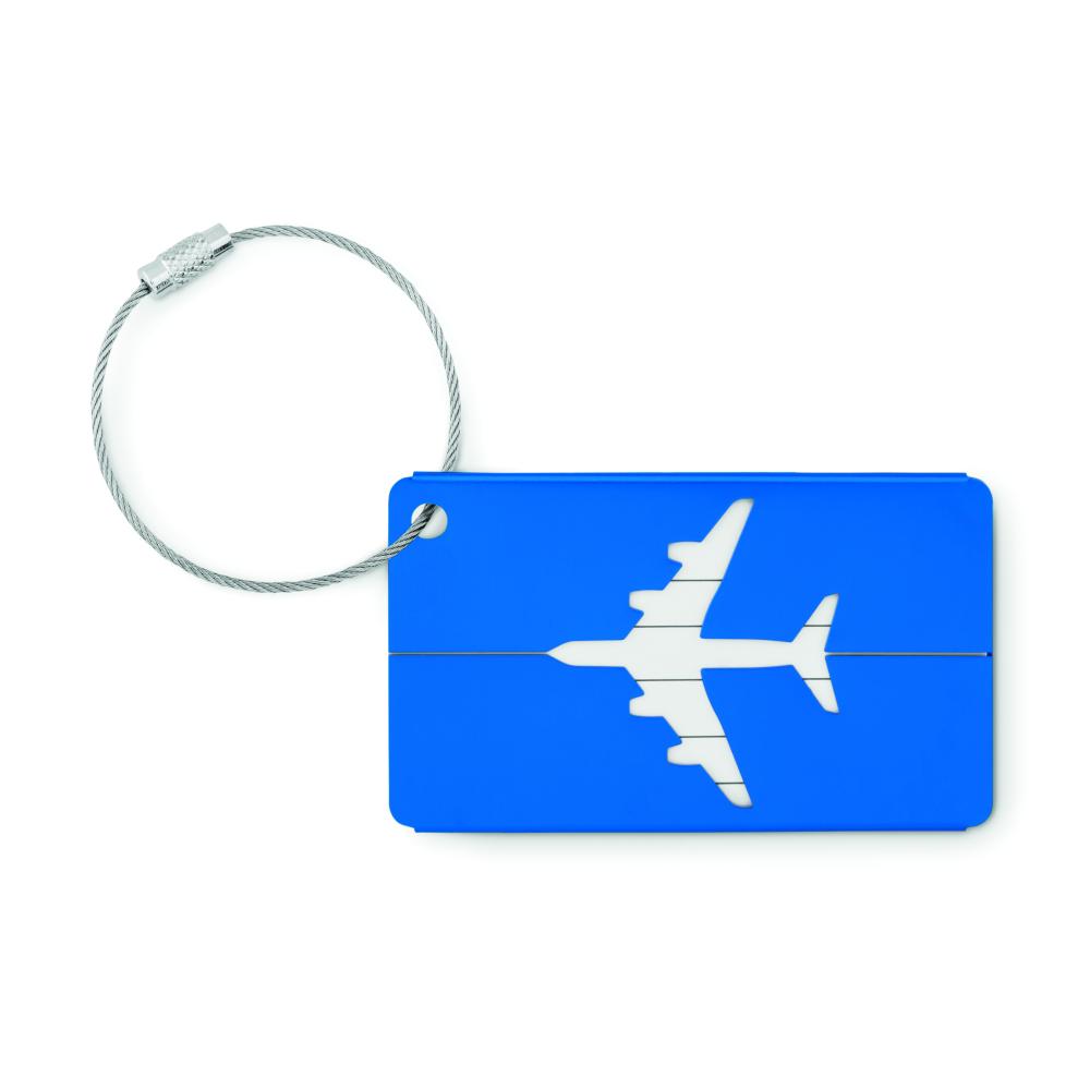 Identificador maleta aluminio