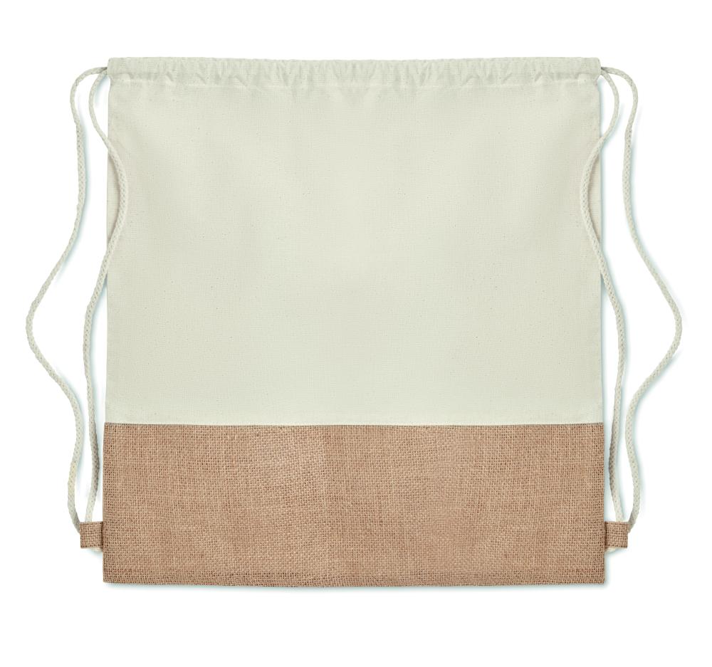 Bolsa cuerdas con yute