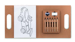 Set de 6 lápices para colorear