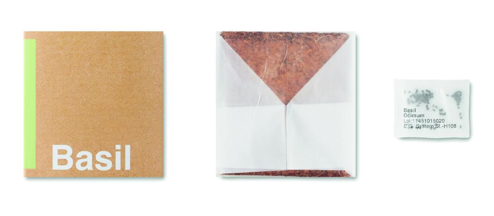 Bolsa de semillas de albahaca