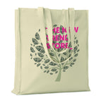 Bolsa algodón con fuelle 140gr