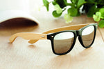 Gafas de sol patillas bambú