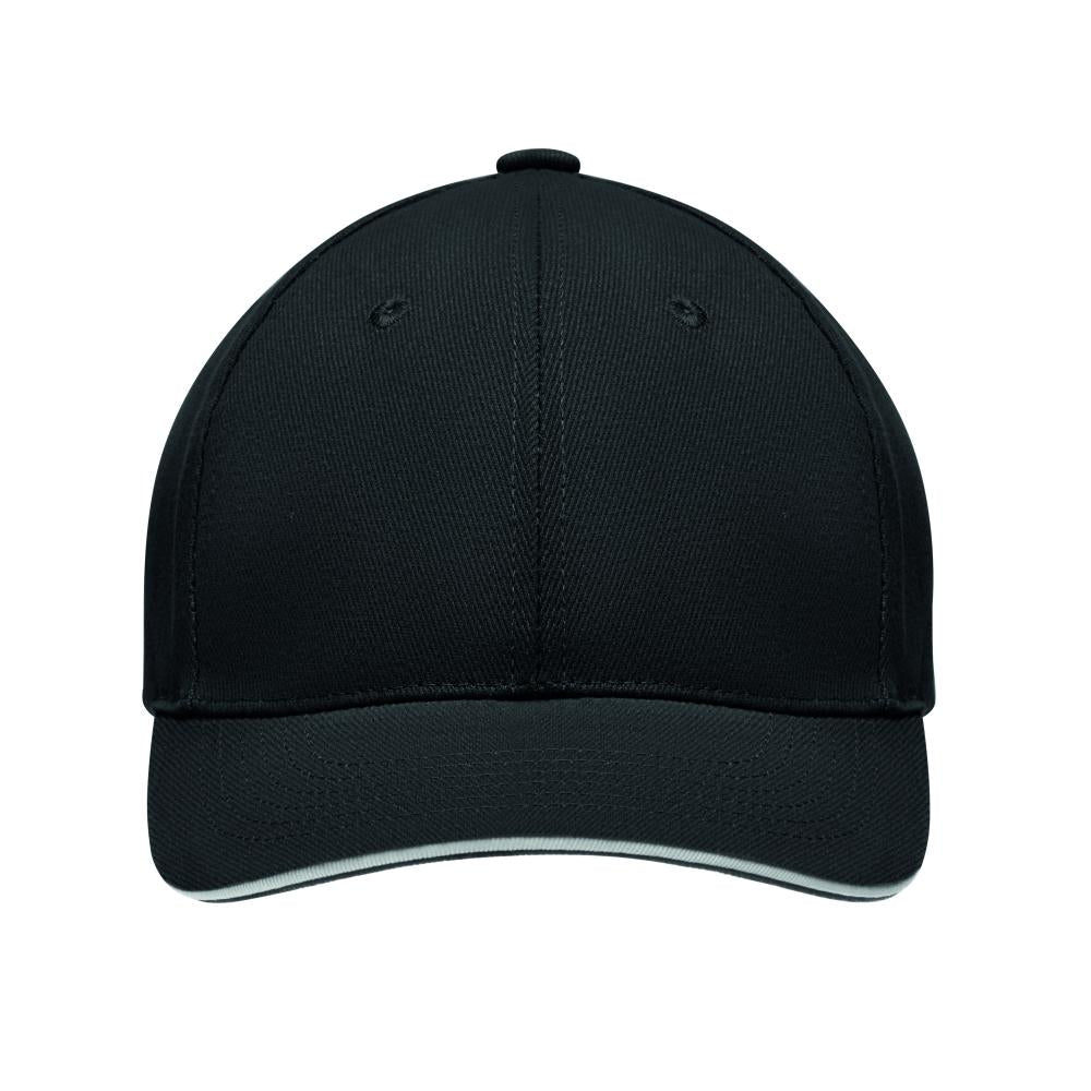 Gorra 6 Paneles Algodón Grueso