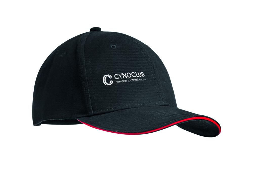 Gorra 6 Paneles Algodón Grueso